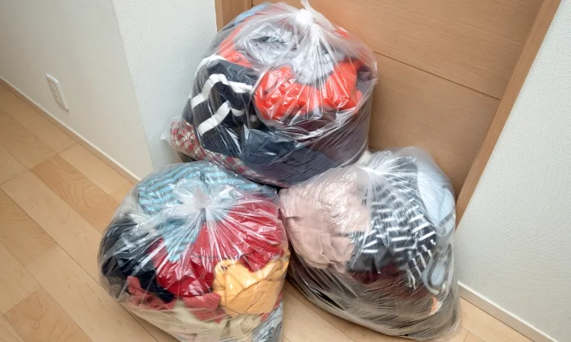 不用品の分別をしておく