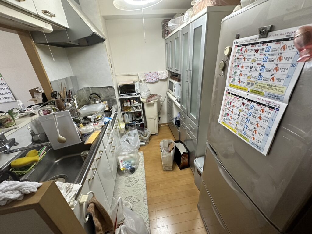 （渋谷区 K様）一戸建て売却前の残置物を不用品回収した事例